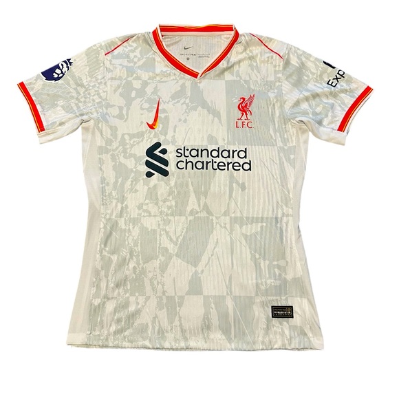 24/25 Liverpool fc third kit with premier league patch. Mo salah soccer jersey - Picture 1 of 3